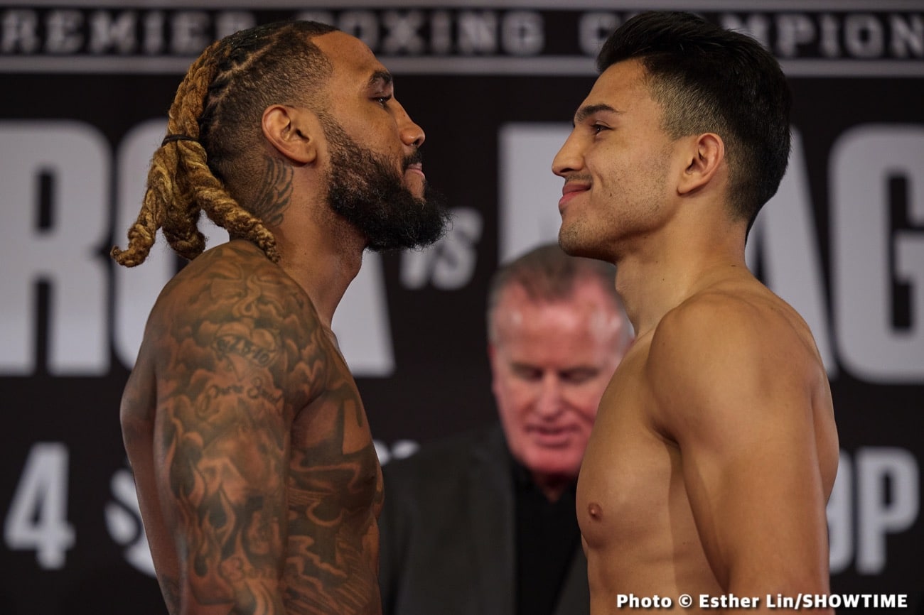 Weights: Figueroa - Magsayo & Jarrett Hurd - Resendiz
