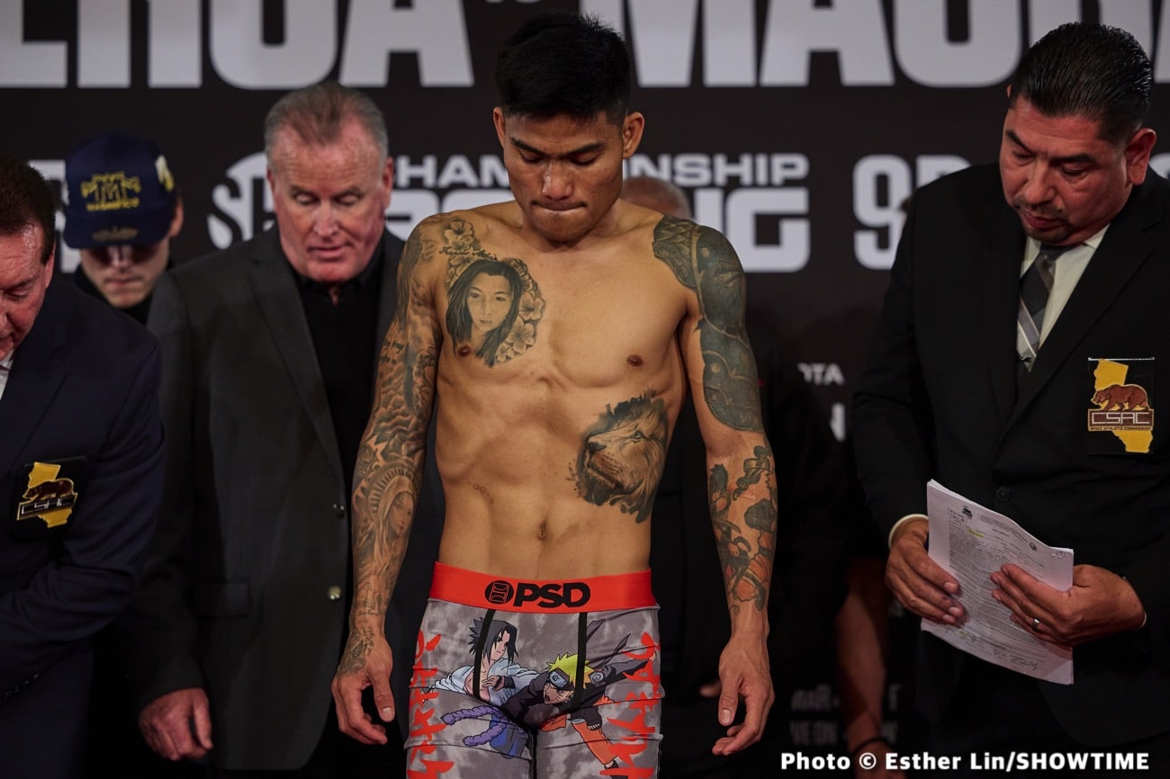 Weights: Figueroa - Magsayo & Jarrett Hurd - Resendiz
