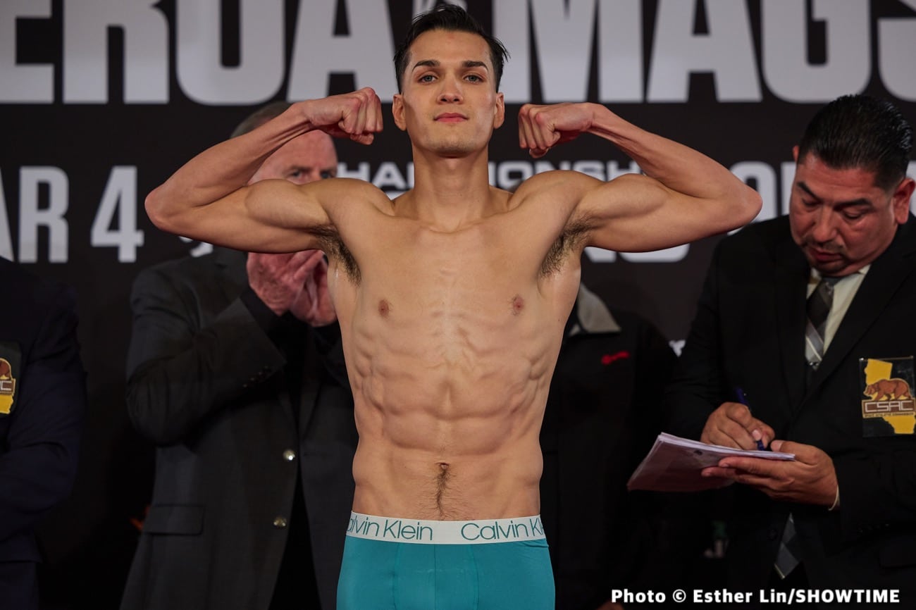 Weights: Figueroa - Magsayo & Jarrett Hurd - Resendiz