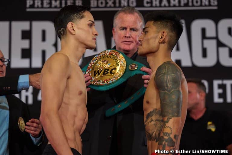 Weights: Figueroa - Magsayo & Jarrett Hurd - Resendiz
