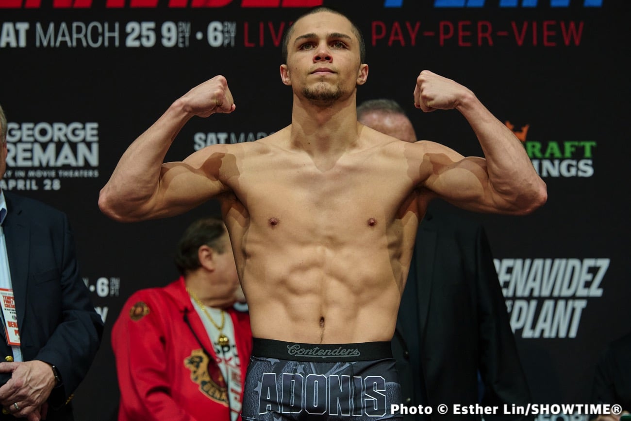 Plant vs. Benavidez - Official Showtime Weights