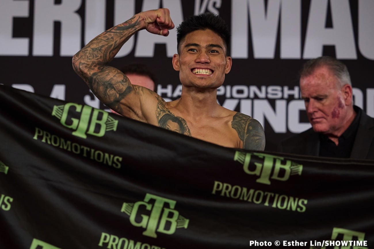 Weights: Figueroa - Magsayo & Jarrett Hurd - Resendiz