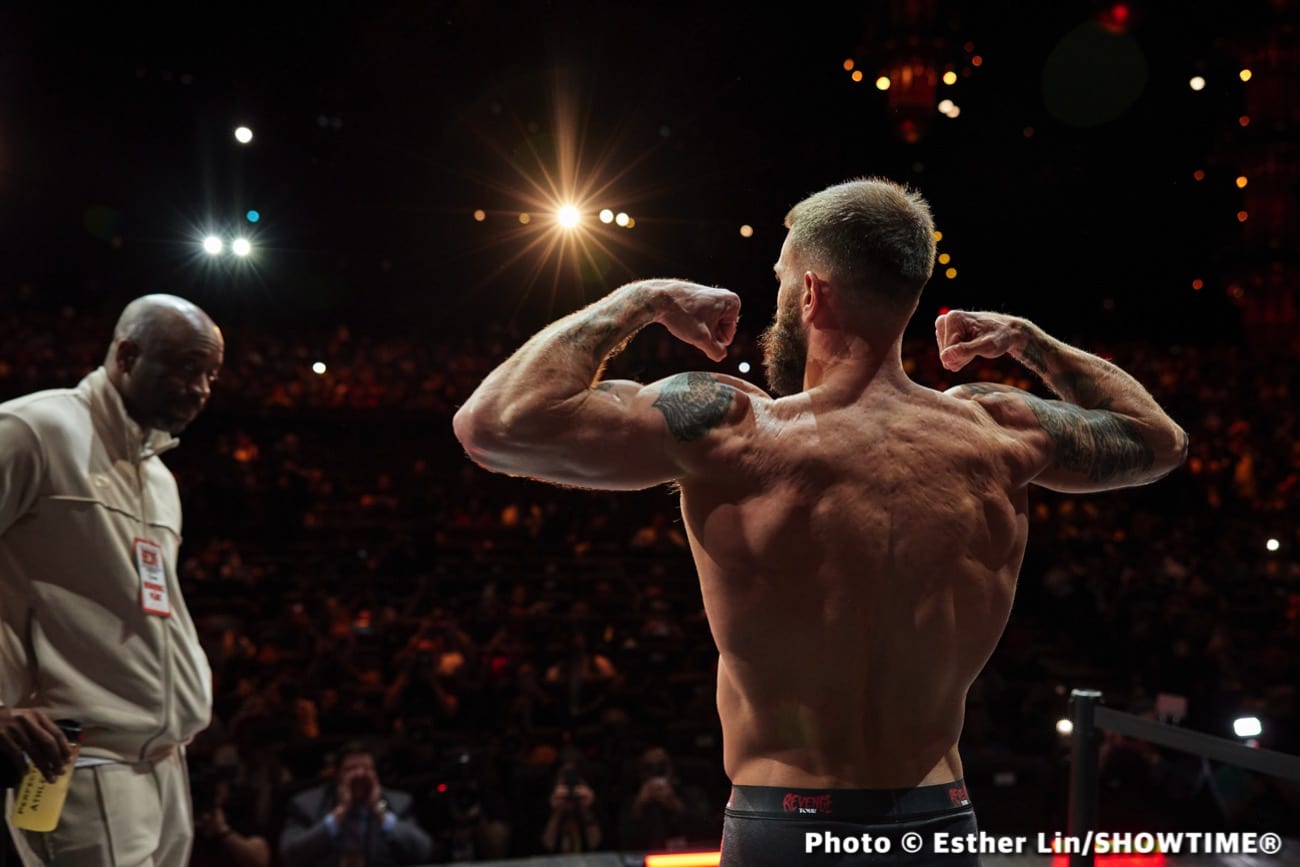 Plant vs. Benavidez - Official Showtime Weights