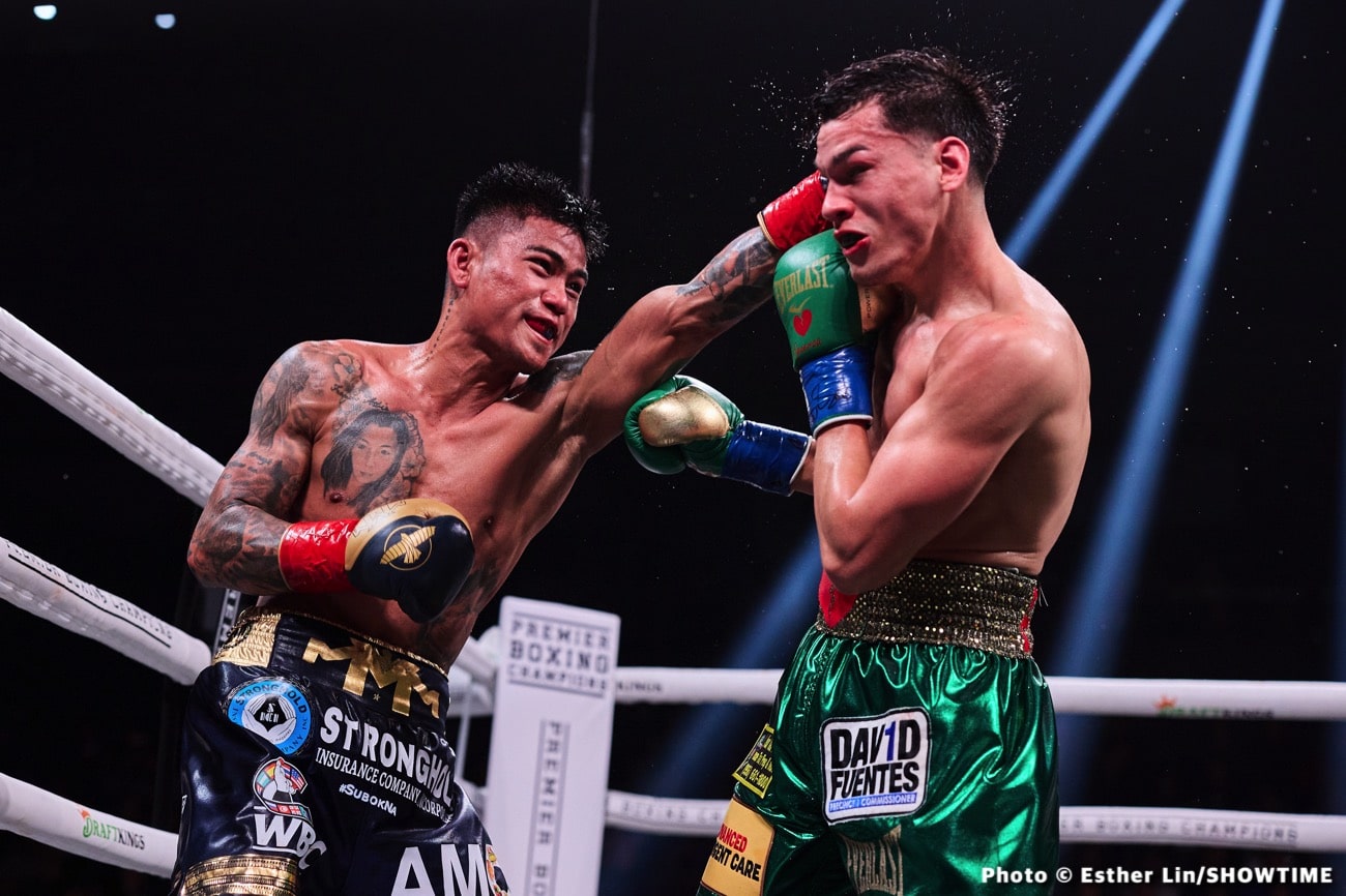 Boxing photo: Armando Resendiz, Brandon Figueroa, Jarrett Hurd, Mark Magsayo image Tonight: Figueroa vs. Magsayo - Live Results