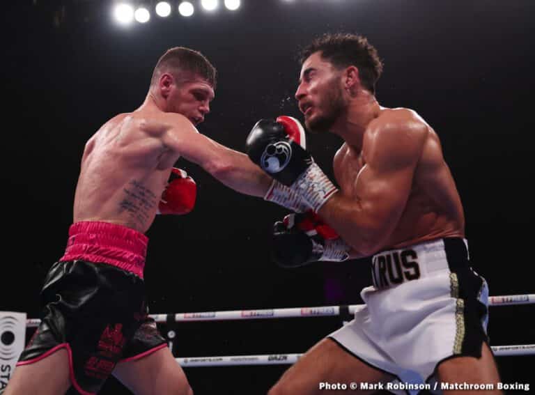 Results / Photos: Cyrus Pattinson stops Jenkins