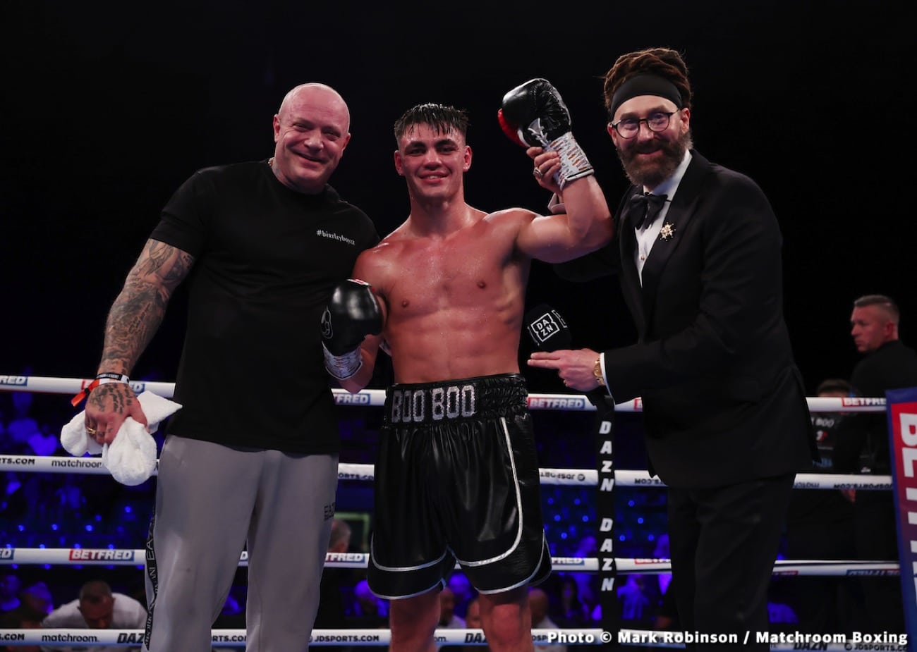 Results / Photos: Cyrus Pattinson stops Jenkins
