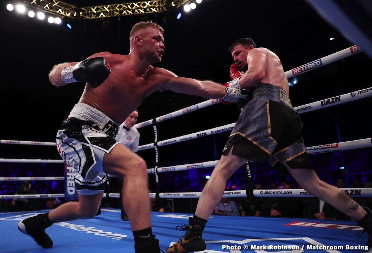 Results / Photos: Cyrus Pattinson stops Jenkins