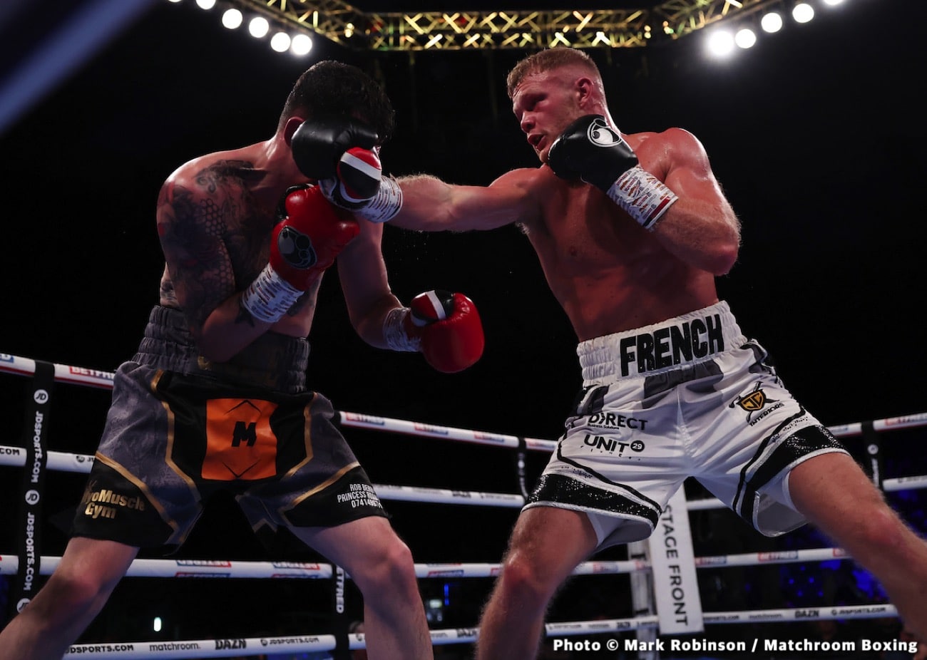 Results / Photos: Cyrus Pattinson stops Jenkins