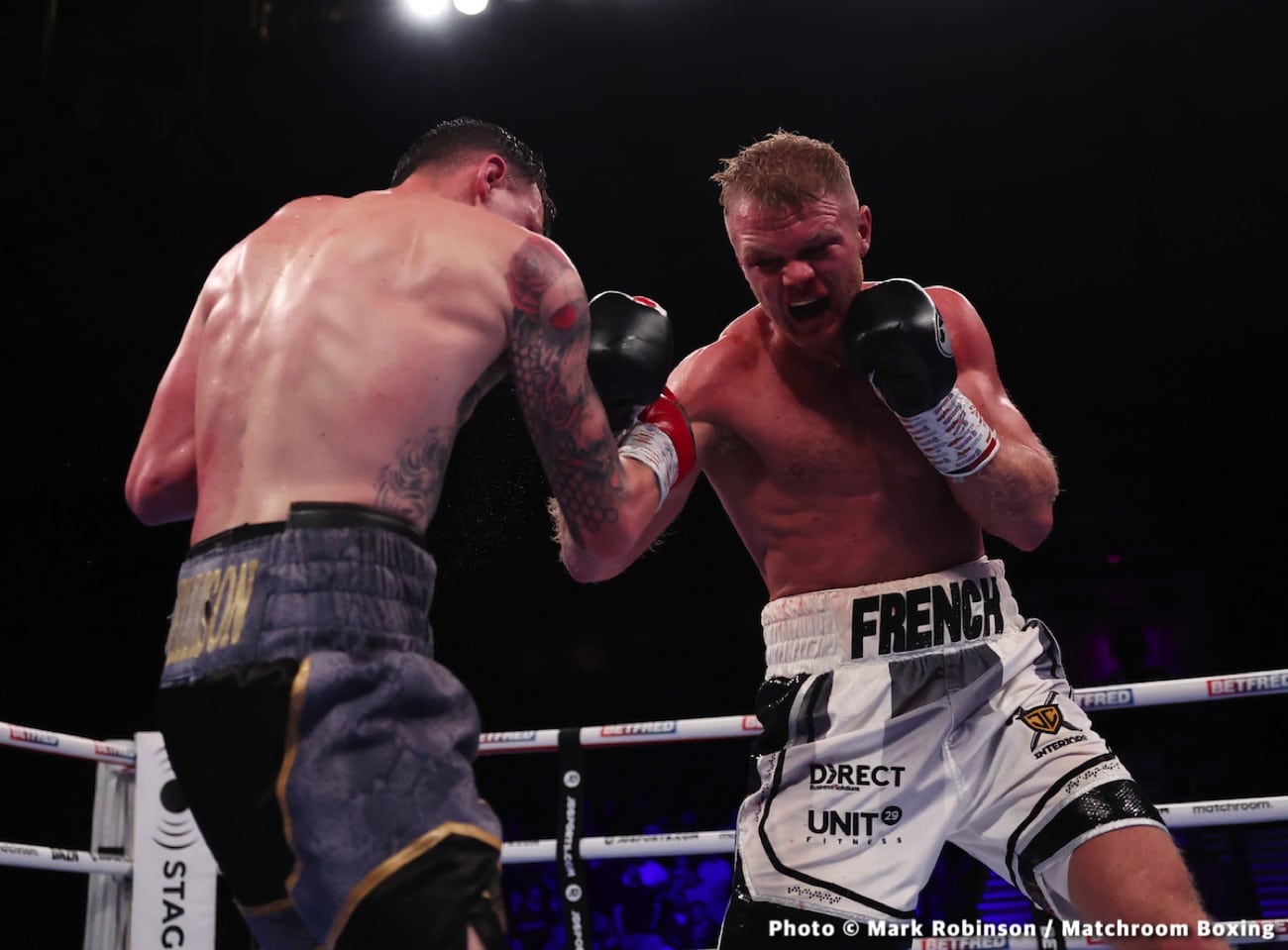 Results / Photos: Cyrus Pattinson stops Jenkins