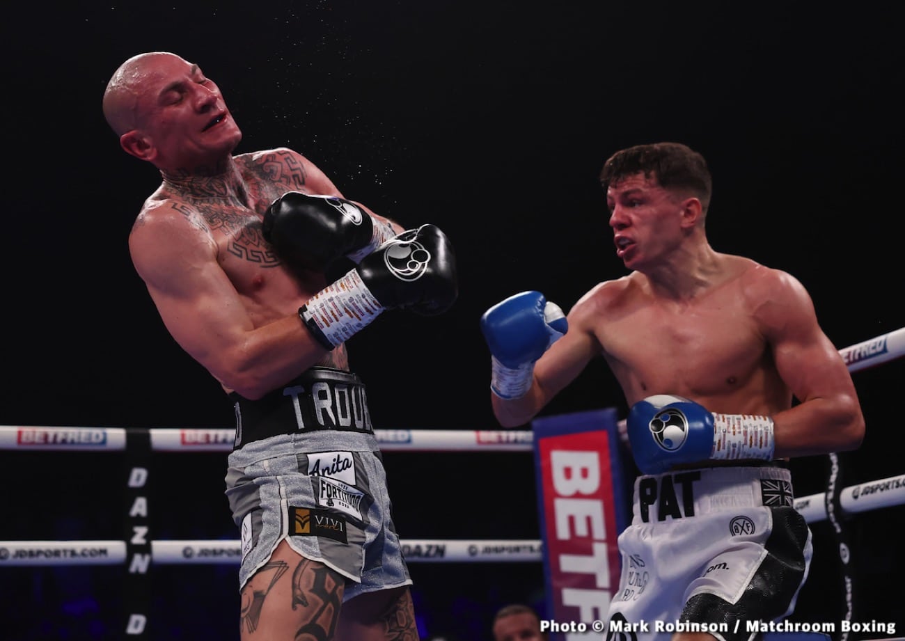 Results / Photos: Cyrus Pattinson stops Jenkins