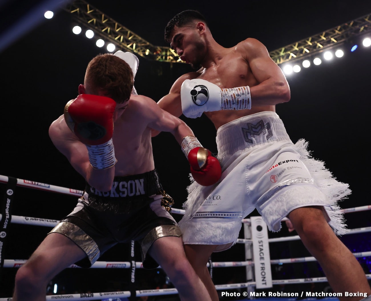Results / Photos: Cyrus Pattinson stops Jenkins