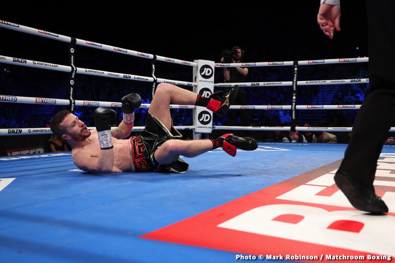 Diego Pacheco destroys Jack Cullen in 4th round KO - Boxing results