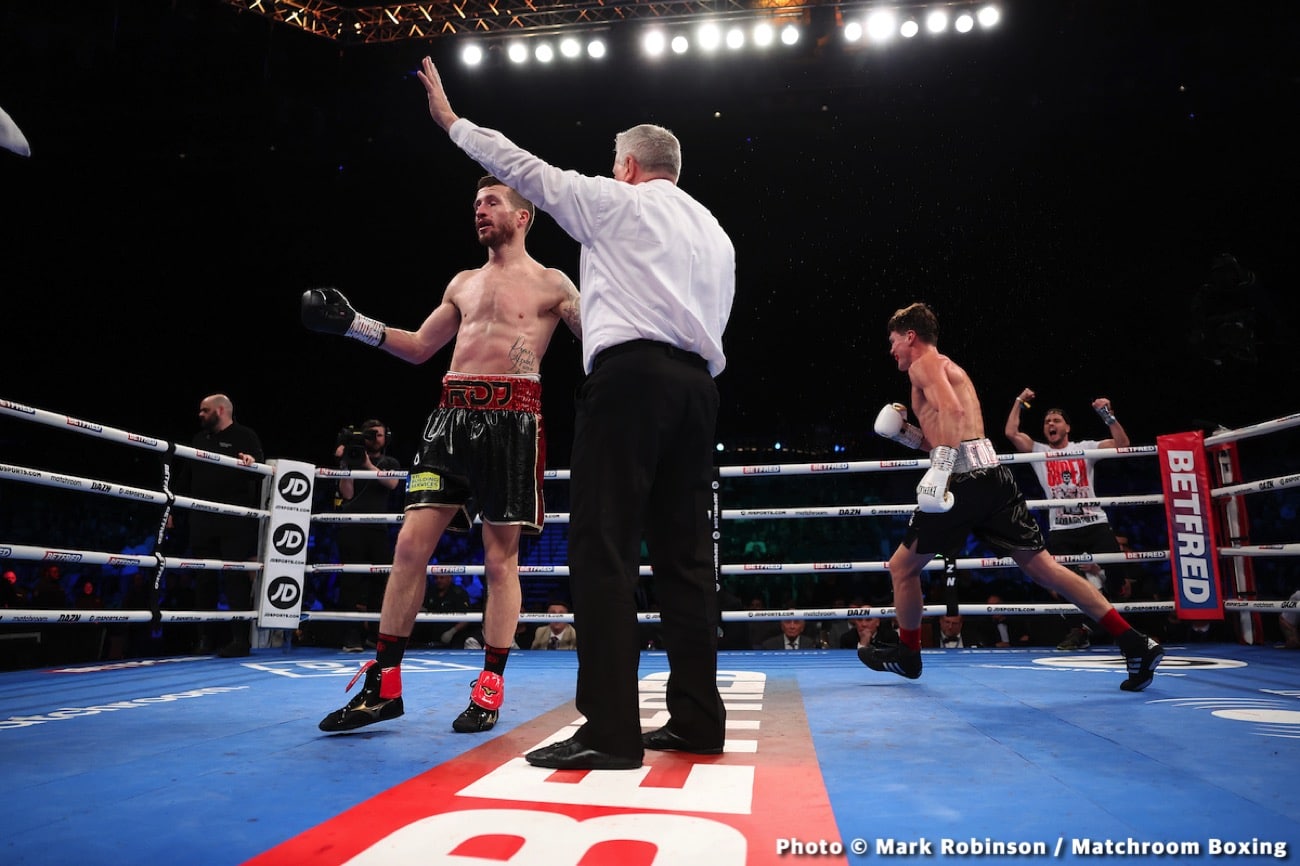 Diego Pacheco destroys Jack Cullen in 4th round KO - Boxing results