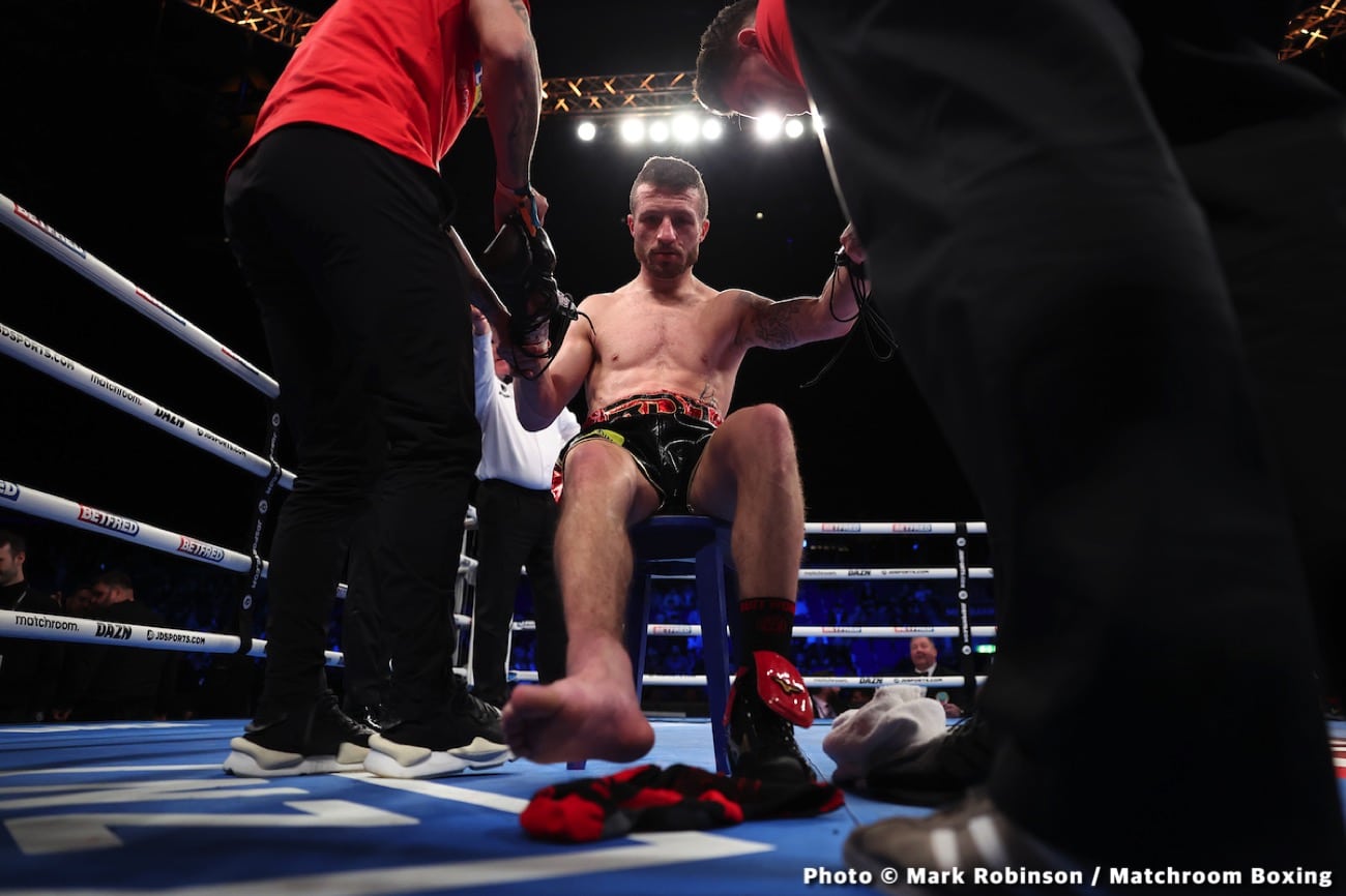 Diego Pacheco destroys Jack Cullen in 4th round KO - Boxing results