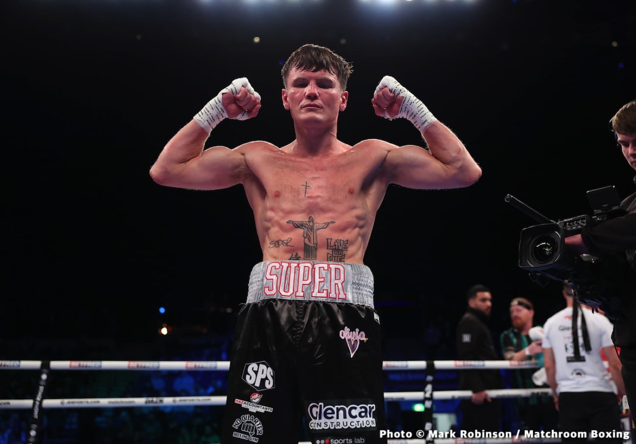 Diego Pacheco destroys Jack Cullen in 4th round KO - Boxing results
