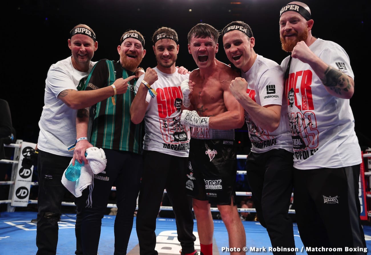 Diego Pacheco destroys Jack Cullen in 4th round KO - Boxing results