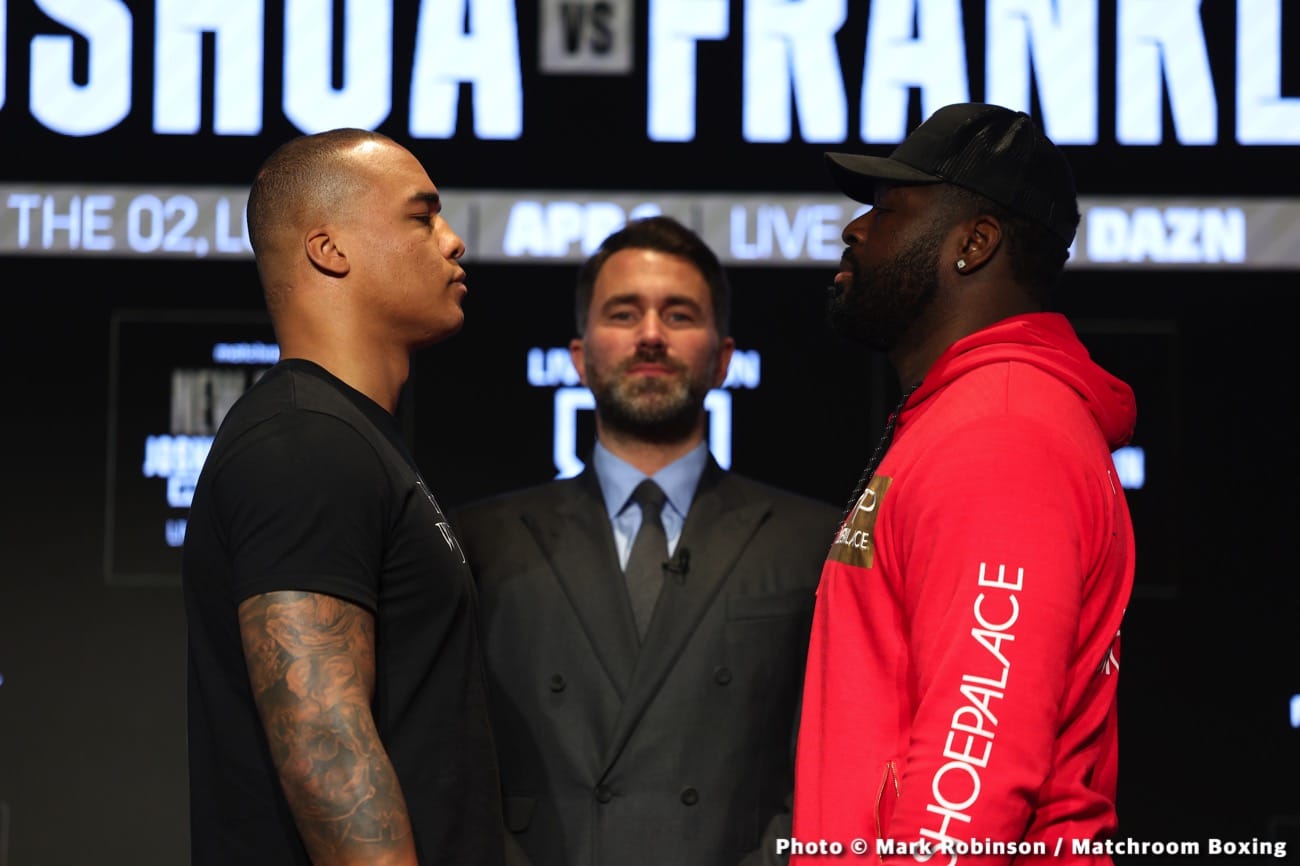 Anthony Joshua vs Jermaine Franklin: Start Time, Date, How To Watch Today