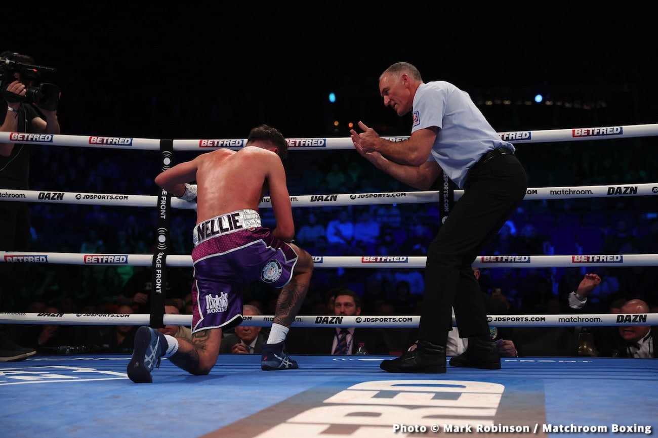 Diego Pacheco destroys Jack Cullen in 4th round KO - Boxing results