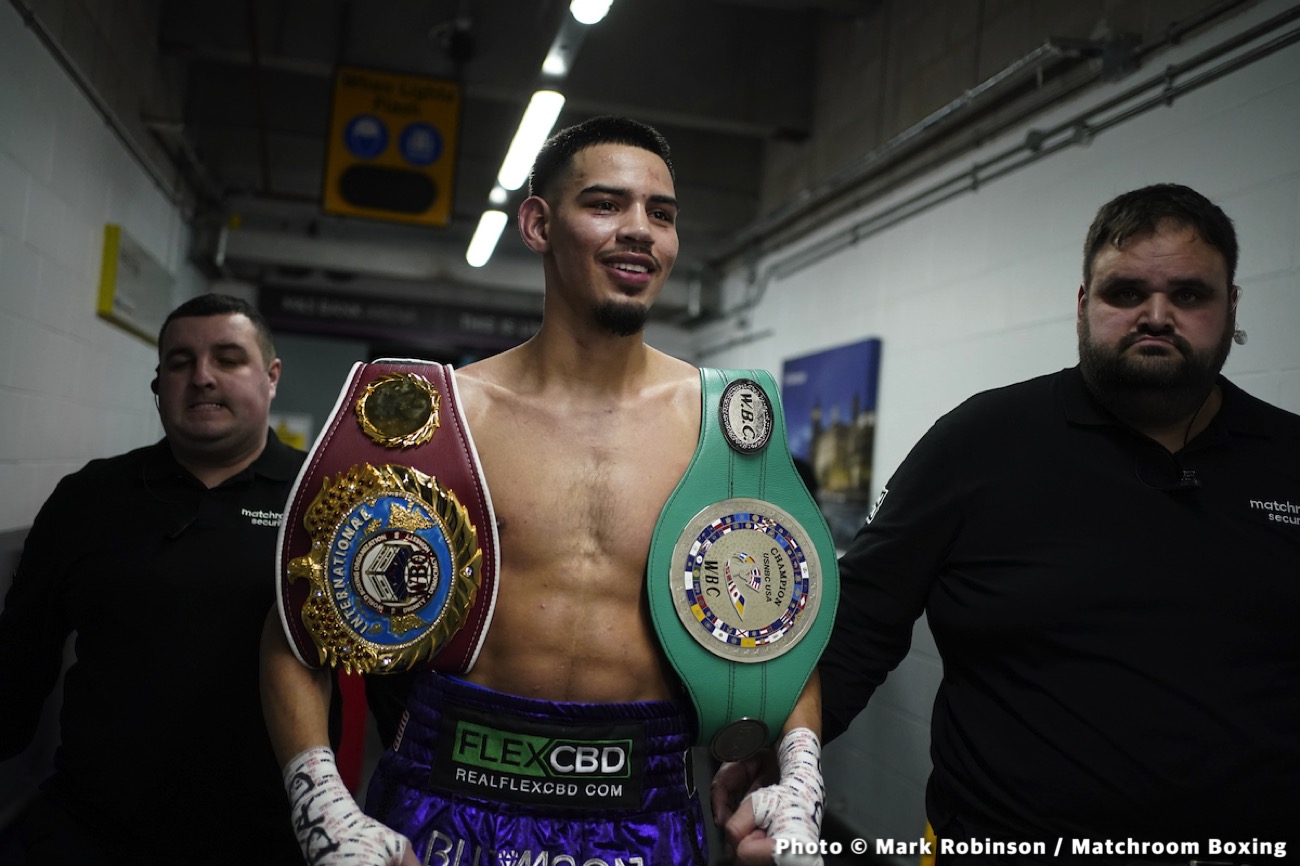 Boxing photo: Darragh Foley, Diego Pacheco, Jack Cullen, Robbie Davies image Diego Pacheco destroys Jack Cullen in 4th round KO - Boxing results