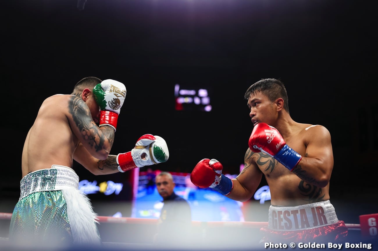 Results / Photos: Mercito “No Mercy” Gesta defeats Diaz