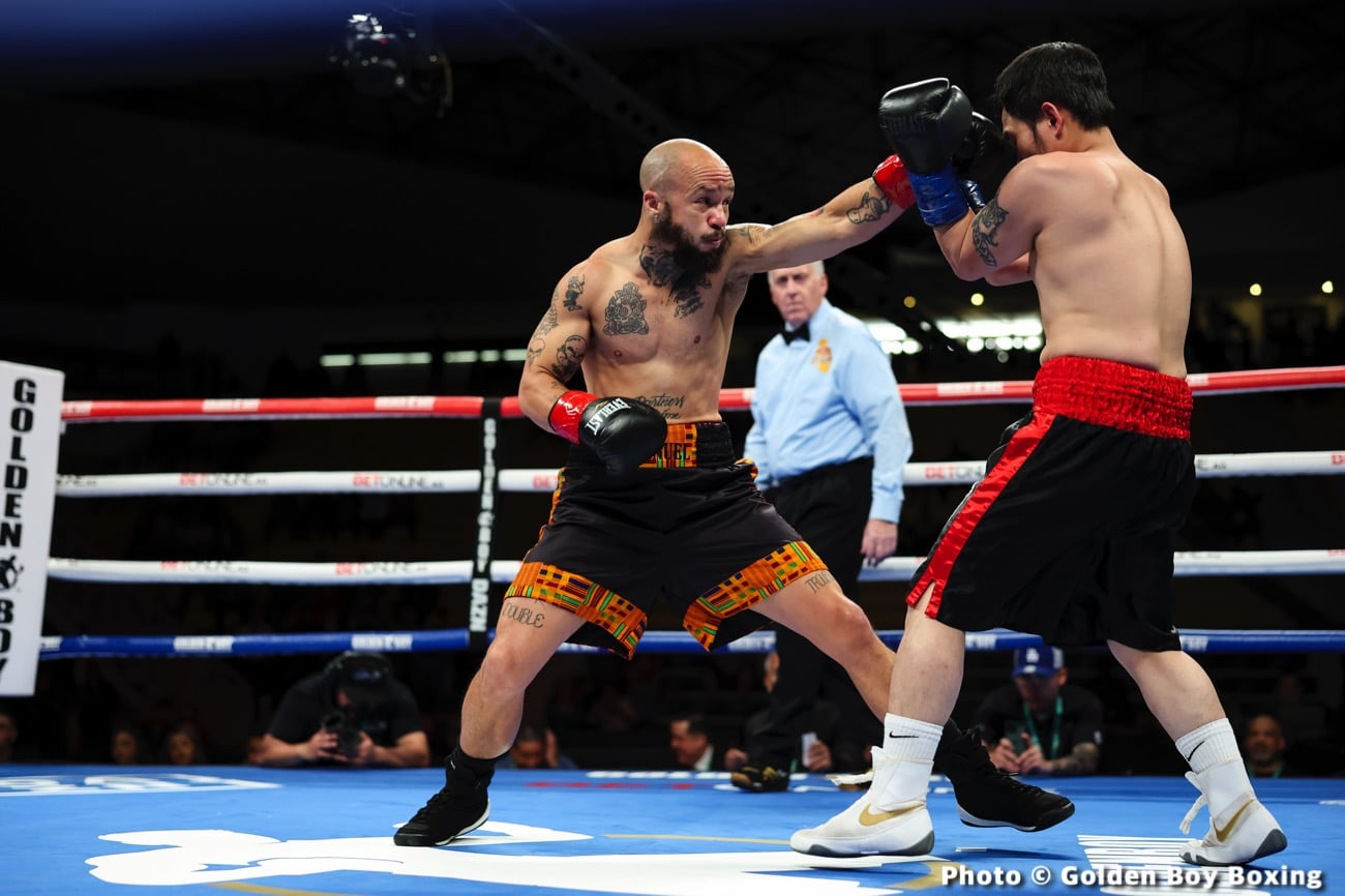 Results / Photos: Mercito “No Mercy” Gesta defeats Diaz