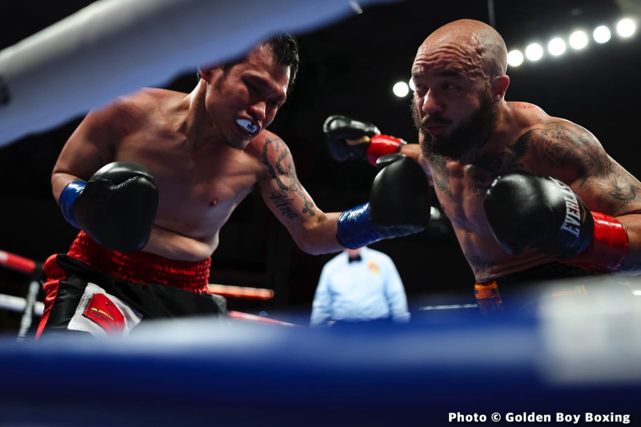 Results / Photos: Mercito “No Mercy” Gesta defeats Diaz