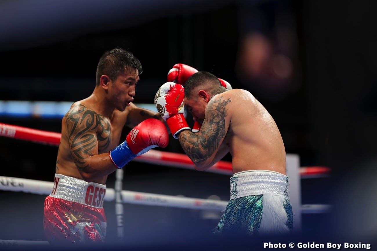 Results / Photos: Mercito “No Mercy” Gesta defeats Diaz