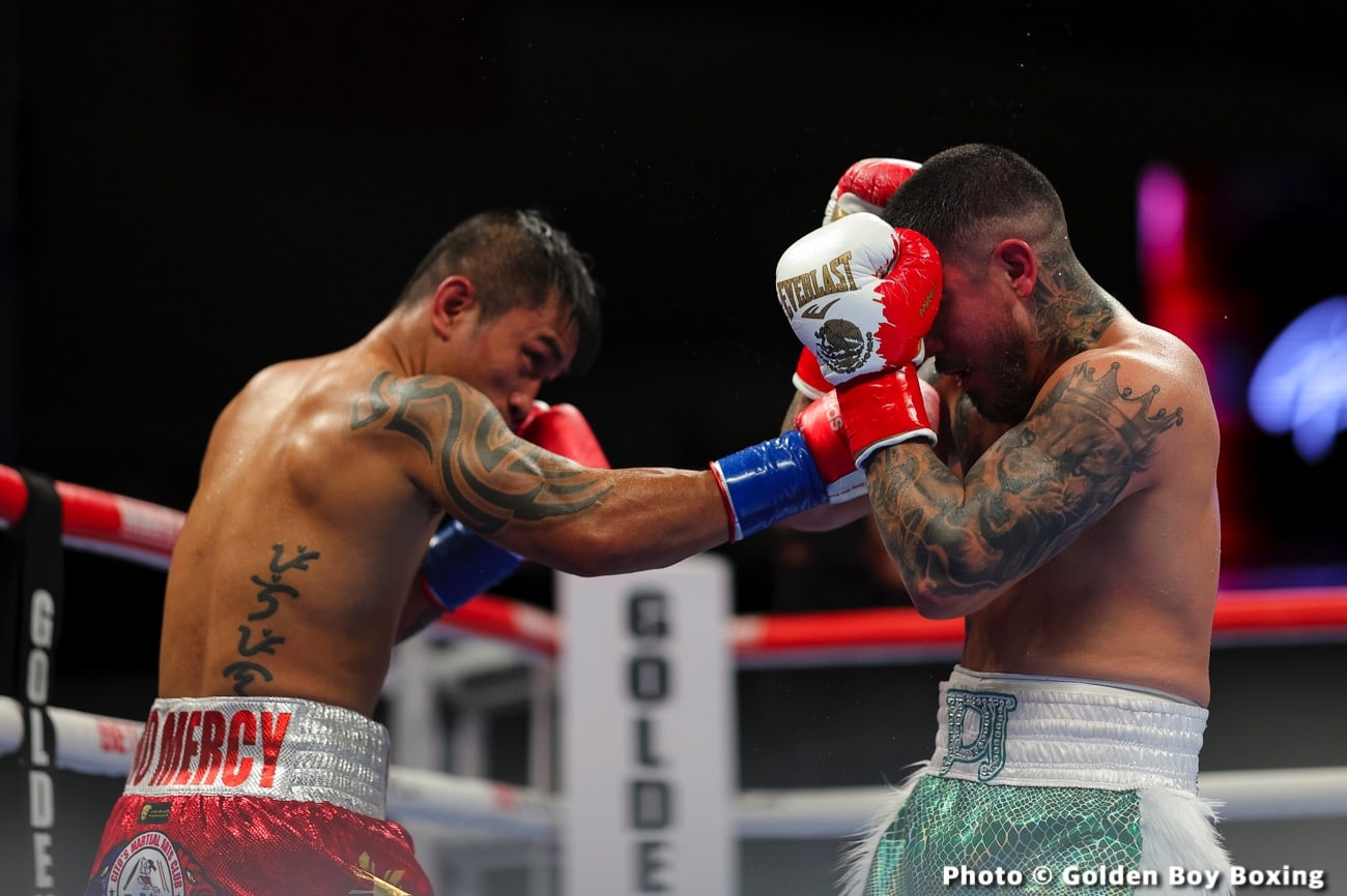 Results / Photos: Mercito “No Mercy” Gesta defeats Diaz