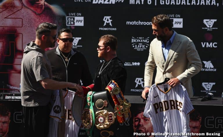 Canelo Alvarez's trainer Reynoso says 2023 will be "Huge, we're not going to let down"