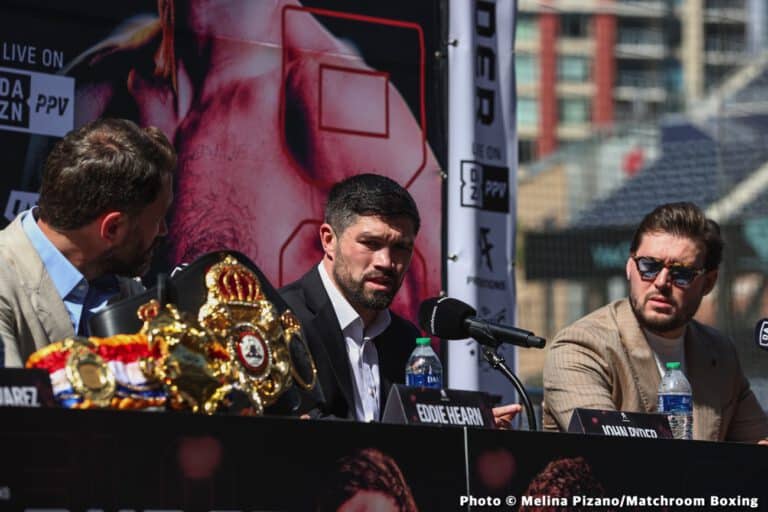 Eddie Hearn says John Ryder catching Canelo Alvarez at right tiime