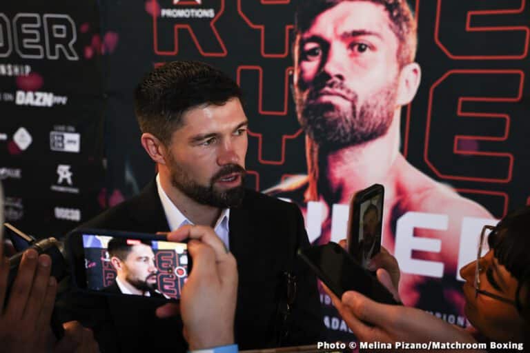 John Ryder: "Canelo has a lot of miles on the clock"