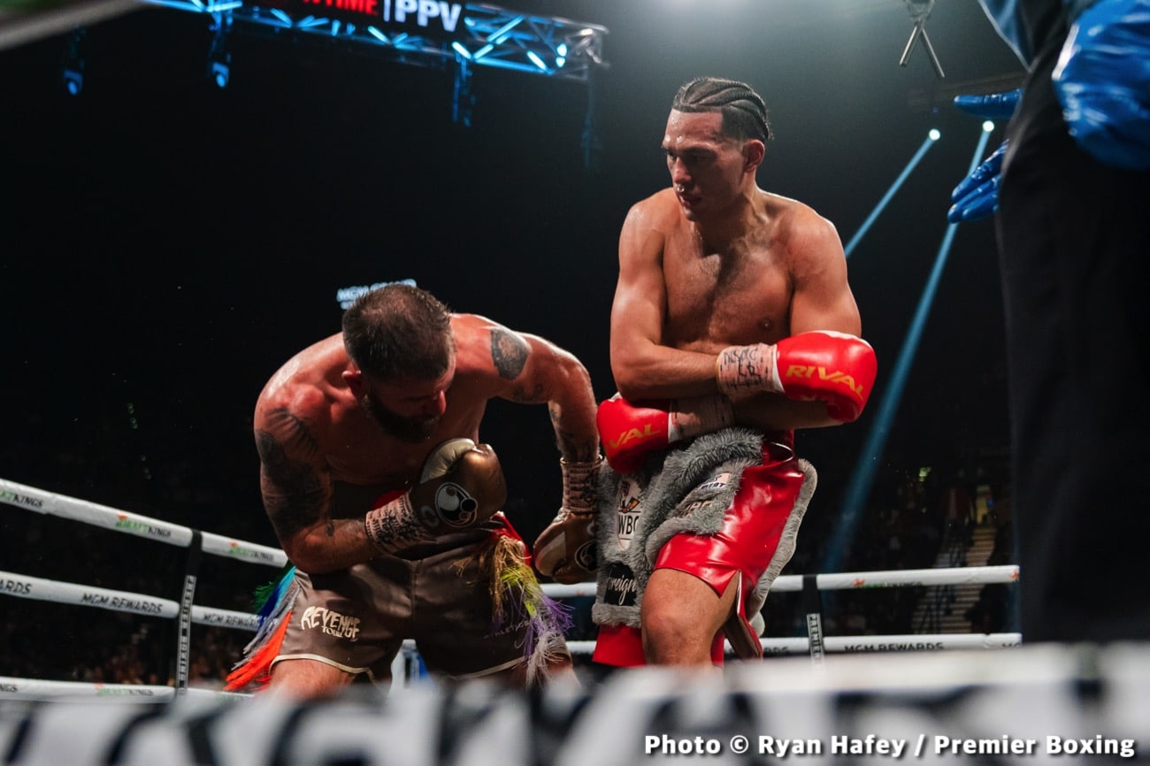 David Benavidez beats Caleb Plant - Boxing results