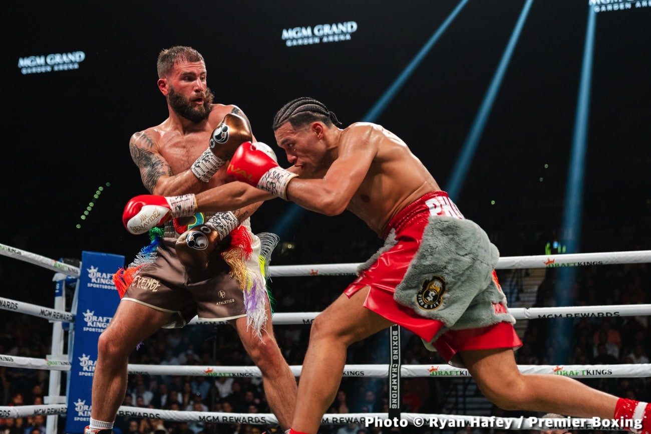 David Benavidez Beats Caleb Plant Boxing Results Latest Boxing News