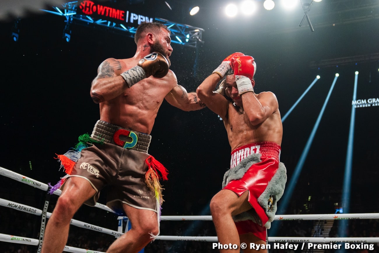 David Benavidez beats Caleb Plant - Boxing results