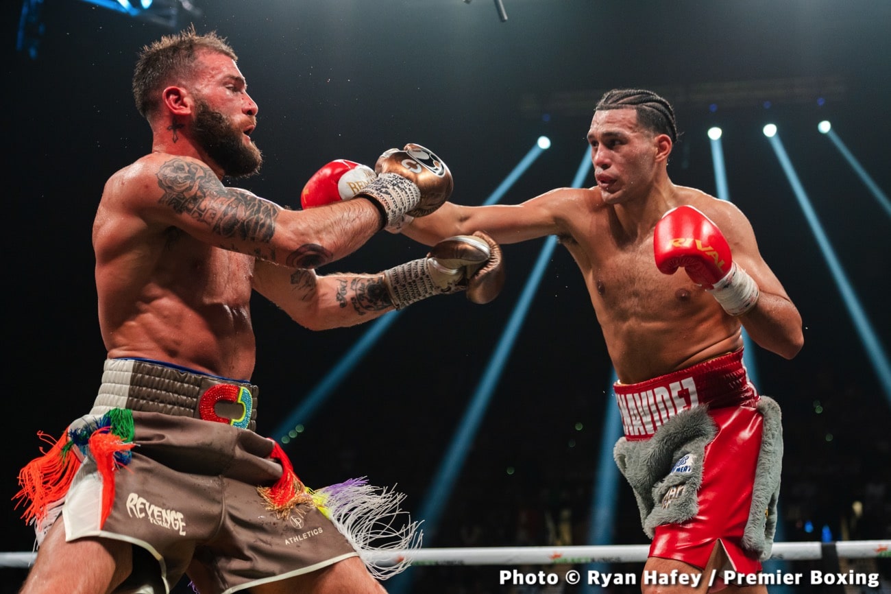 David Benavidez beats Caleb Plant - Boxing results