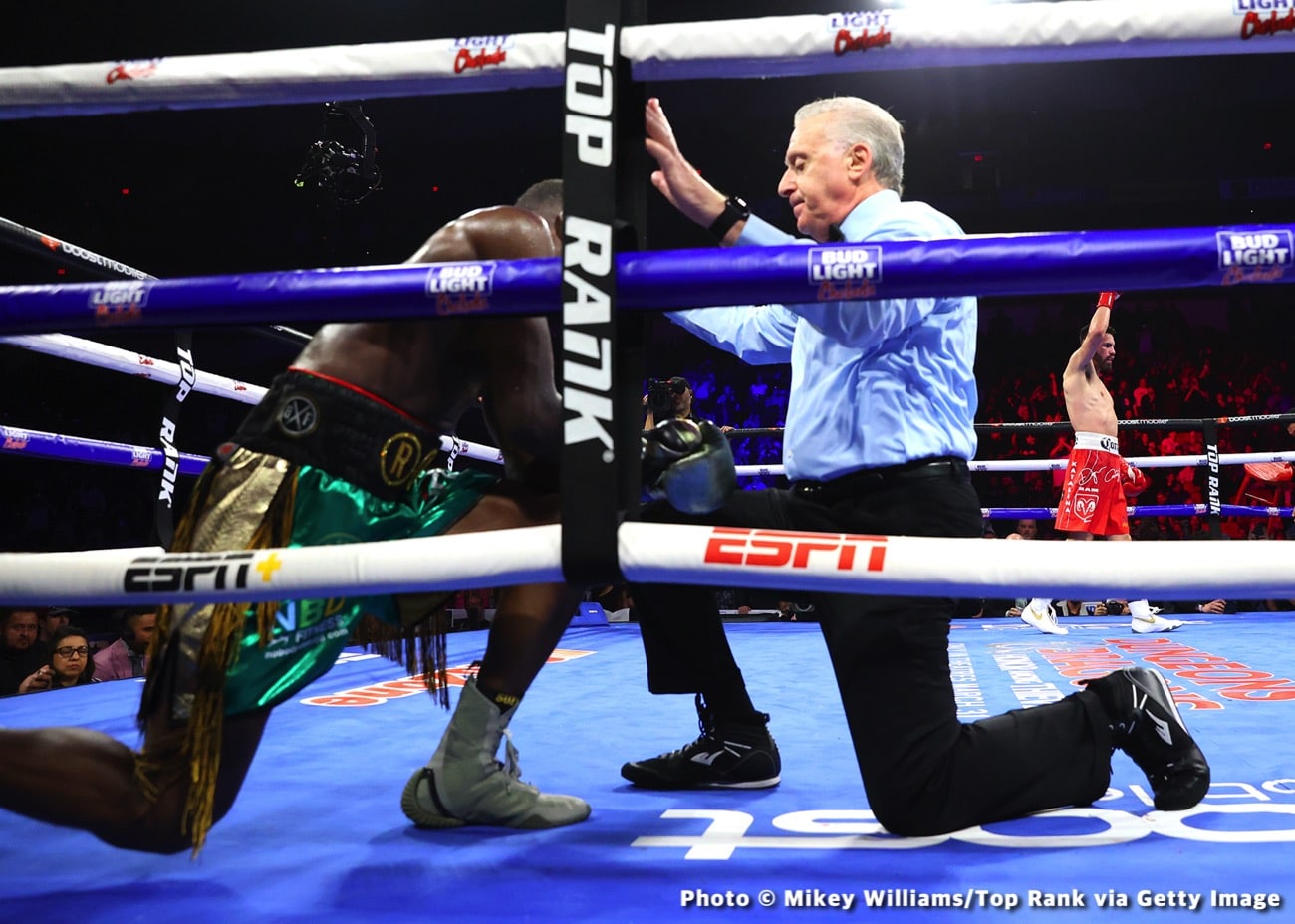 Boxing photo: Jose Ramirez, Richard Commey image Tonight: Ramirez vs. Commey - Live results