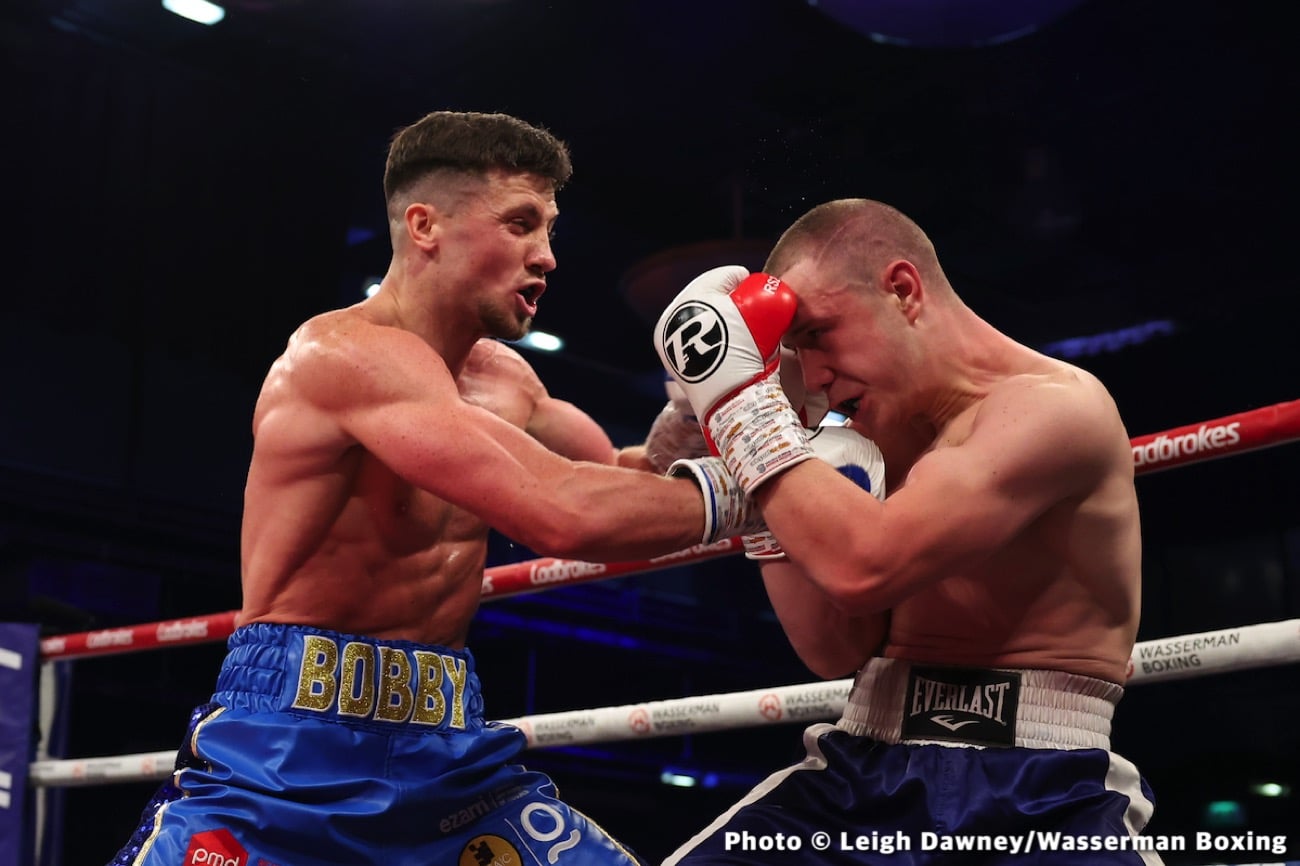 Results / Photos: Lyndon Arthur dominates Crighton
