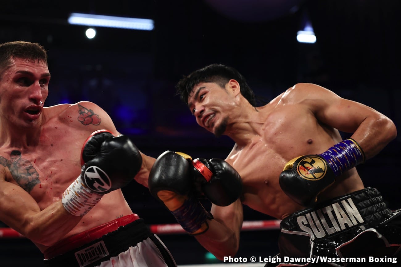 Results / Photos: Lyndon Arthur dominates Crighton