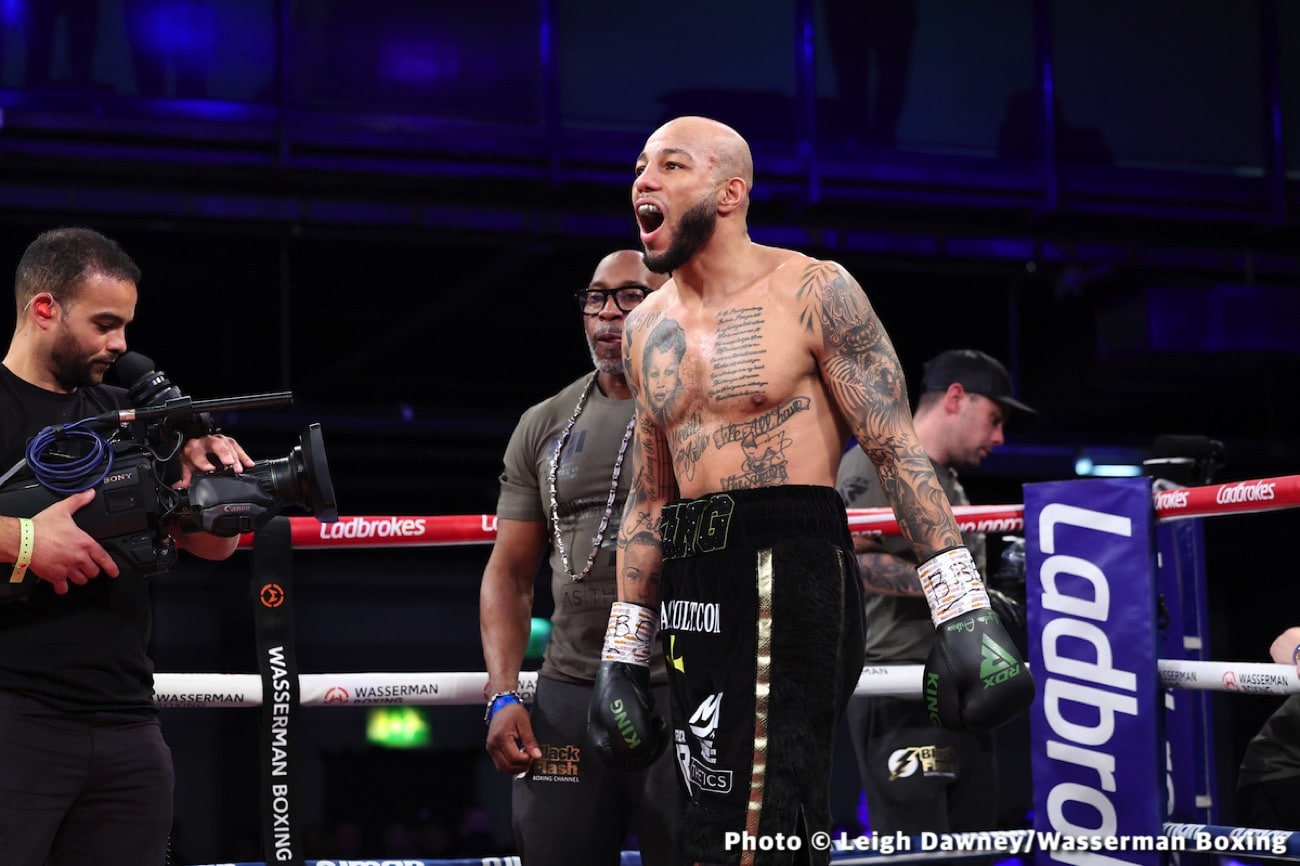 Results / Photos: Lyndon Arthur dominates Crighton