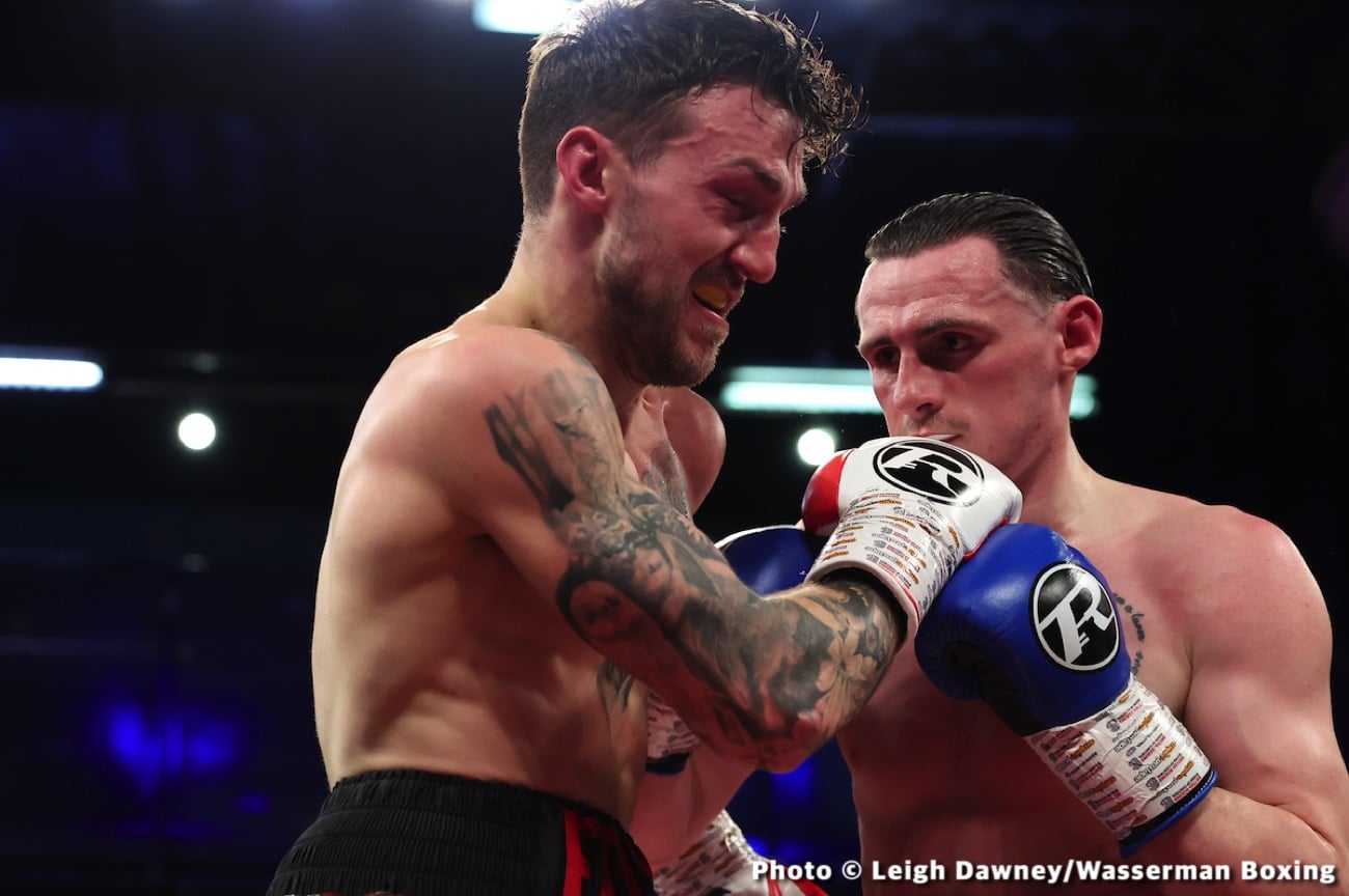 Results / Photos: Lyndon Arthur dominates Crighton