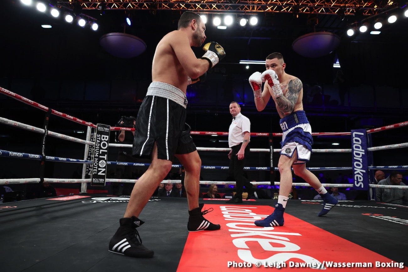 Results / Photos: Lyndon Arthur dominates Crighton