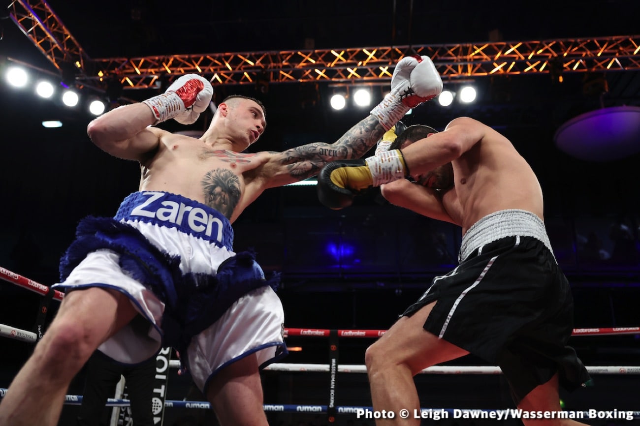 Results / Photos: Lyndon Arthur dominates Crighton