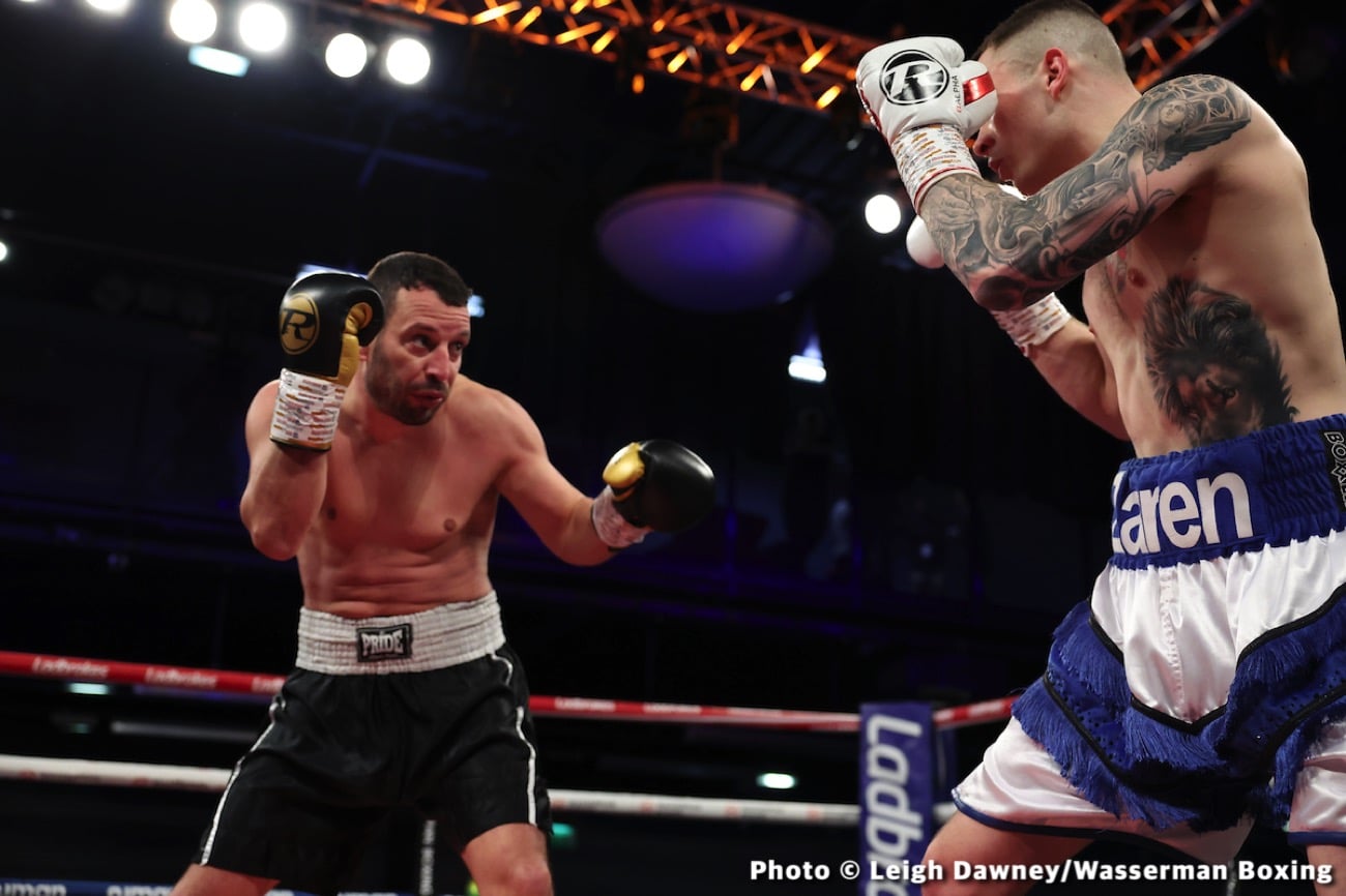 Results / Photos: Lyndon Arthur dominates Crighton