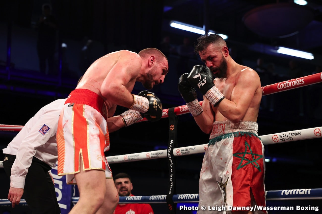 Results / Photos: Lyndon Arthur dominates Crighton