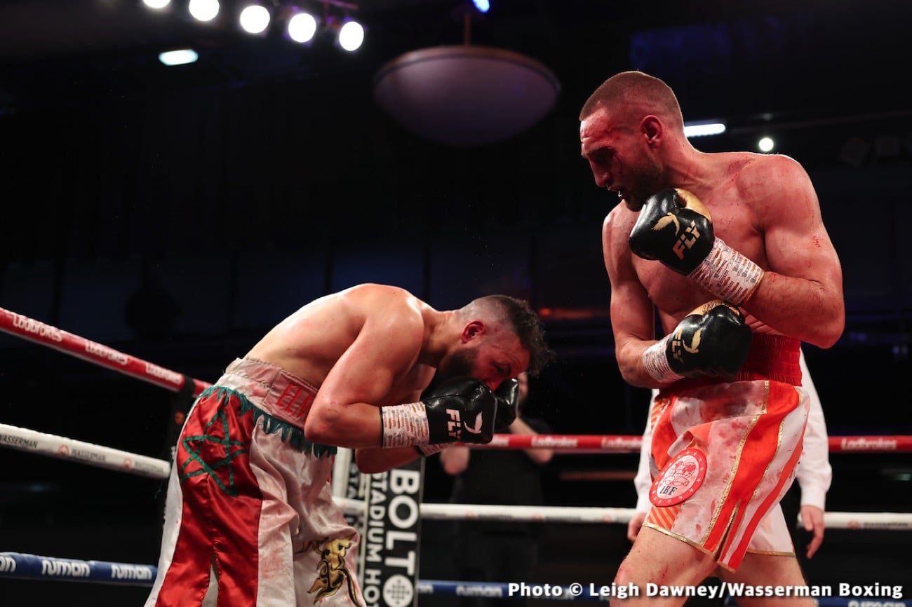 Results / Photos: Lyndon Arthur dominates Crighton