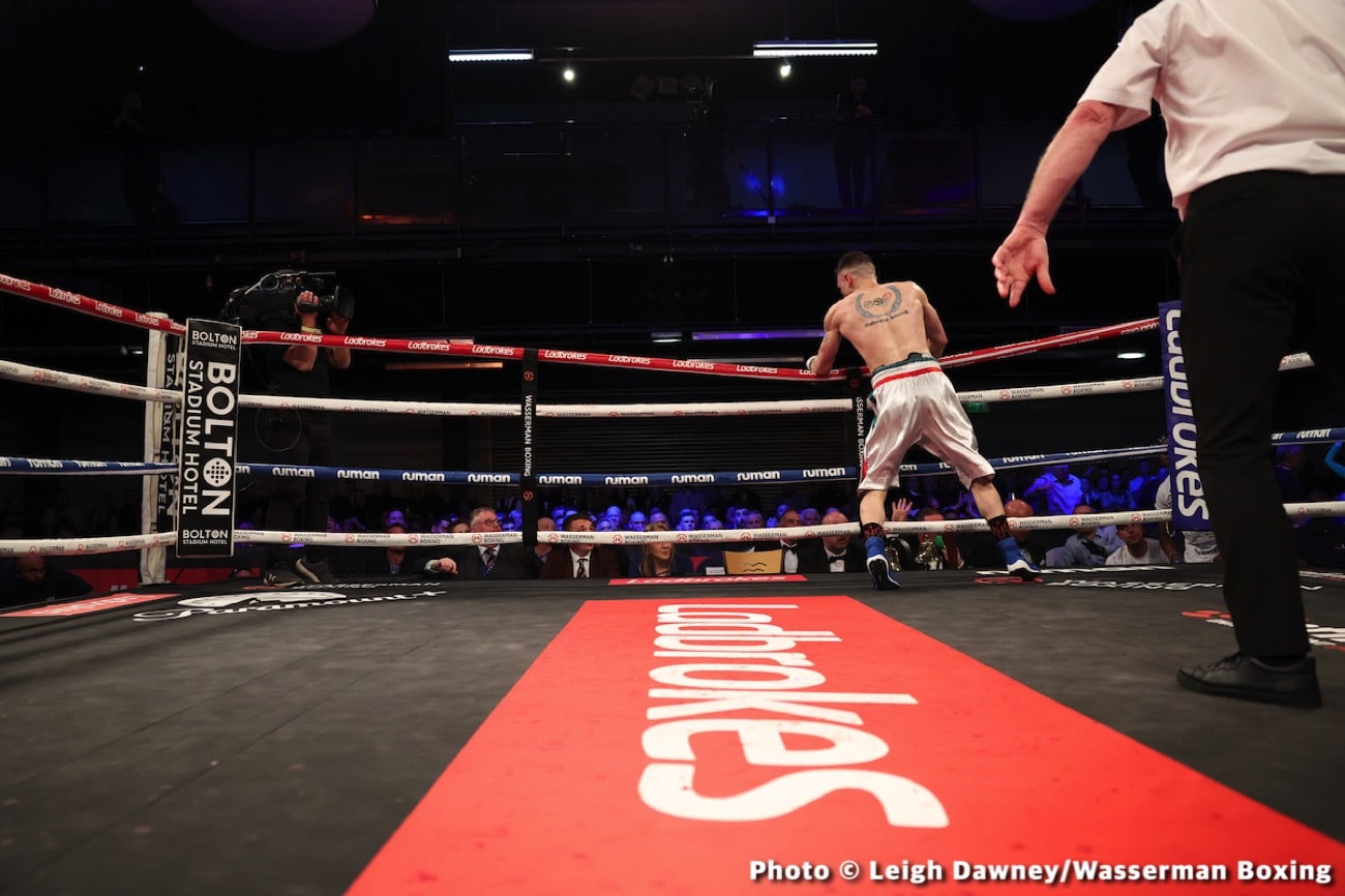 Results / Photos: Lyndon Arthur dominates Crighton