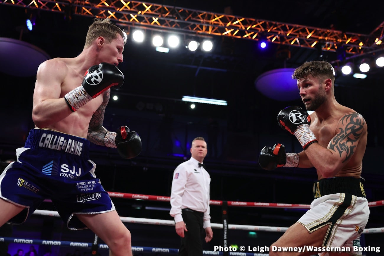 Results / Photos: Lyndon Arthur dominates Crighton