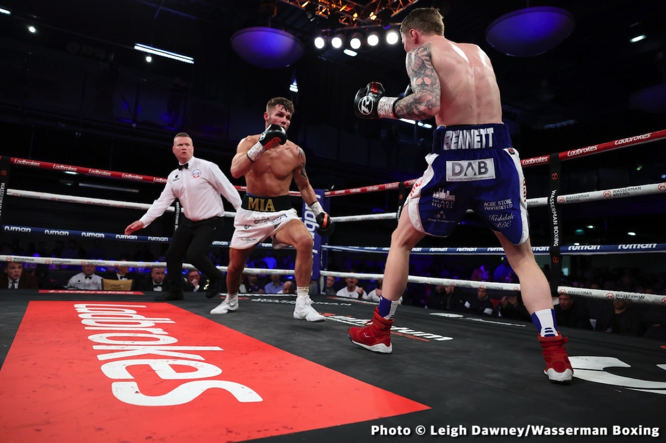 Results / Photos: Lyndon Arthur dominates Crighton