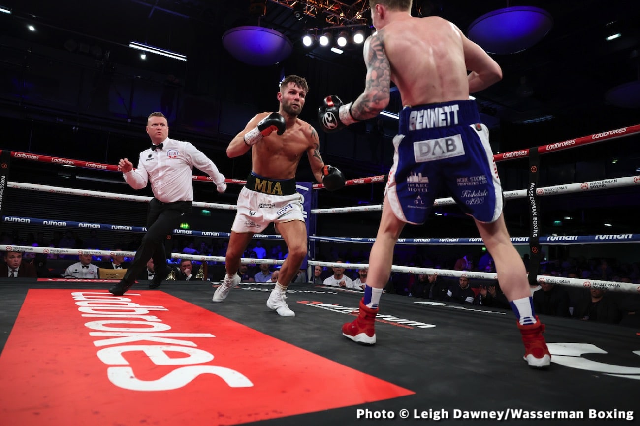 Results / Photos: Lyndon Arthur dominates Crighton