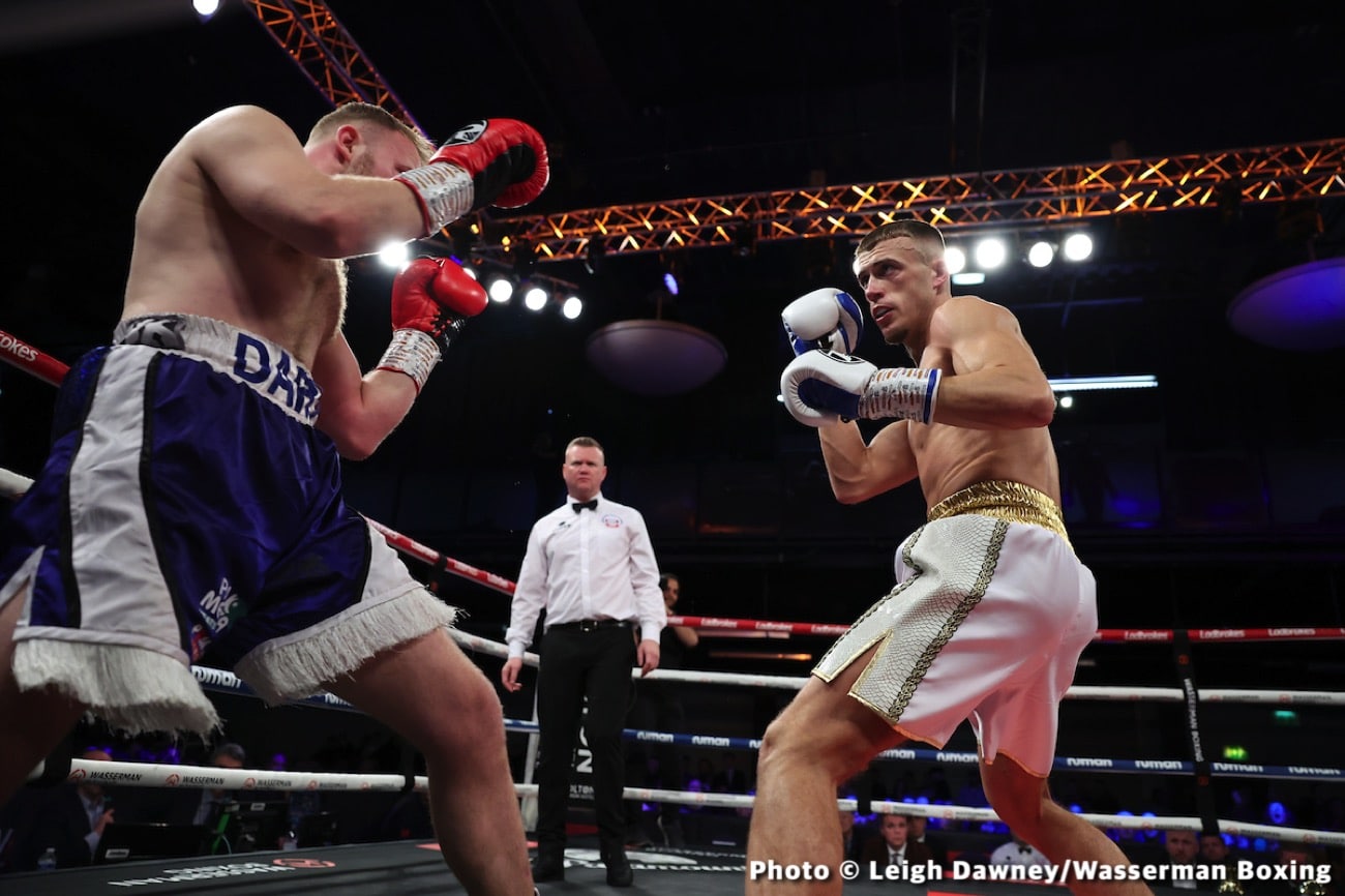 Results / Photos: Lyndon Arthur dominates Crighton